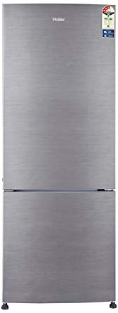 Haier-320-L-Frost-Free-Double-Door-Bottom-Mount-3-Star-Refrigerator-Brushline-Silver