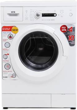 IFB 6 kg 2D Wash Fully Automatic Front Load Washing Machine with In-built Heater White (Diva Aqua VX)