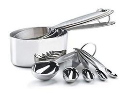 Kitchen-Delli-Kitchen-Delli-Set-of-4-Heavy-Measuring-Cup-and-4-Measuring-Spoon-Steel-Measuring-Spoon-Set-Pack-of-8