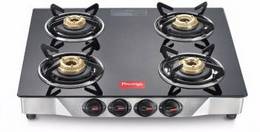 Prestige-Deluxe-Glass-Stainless-Steel-Manual-Gas-Stove-4-Burners